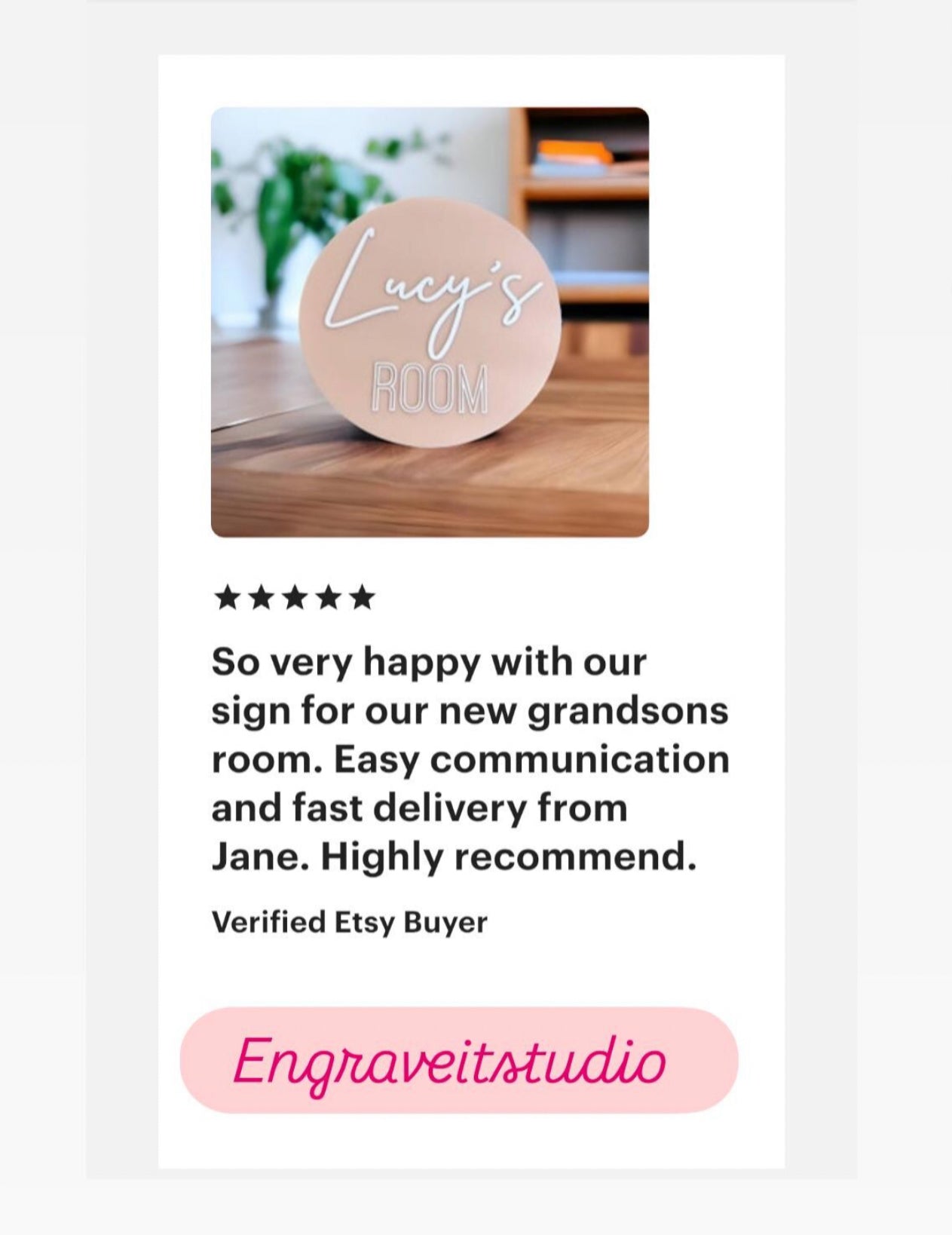 Kids name room sign Acrylic