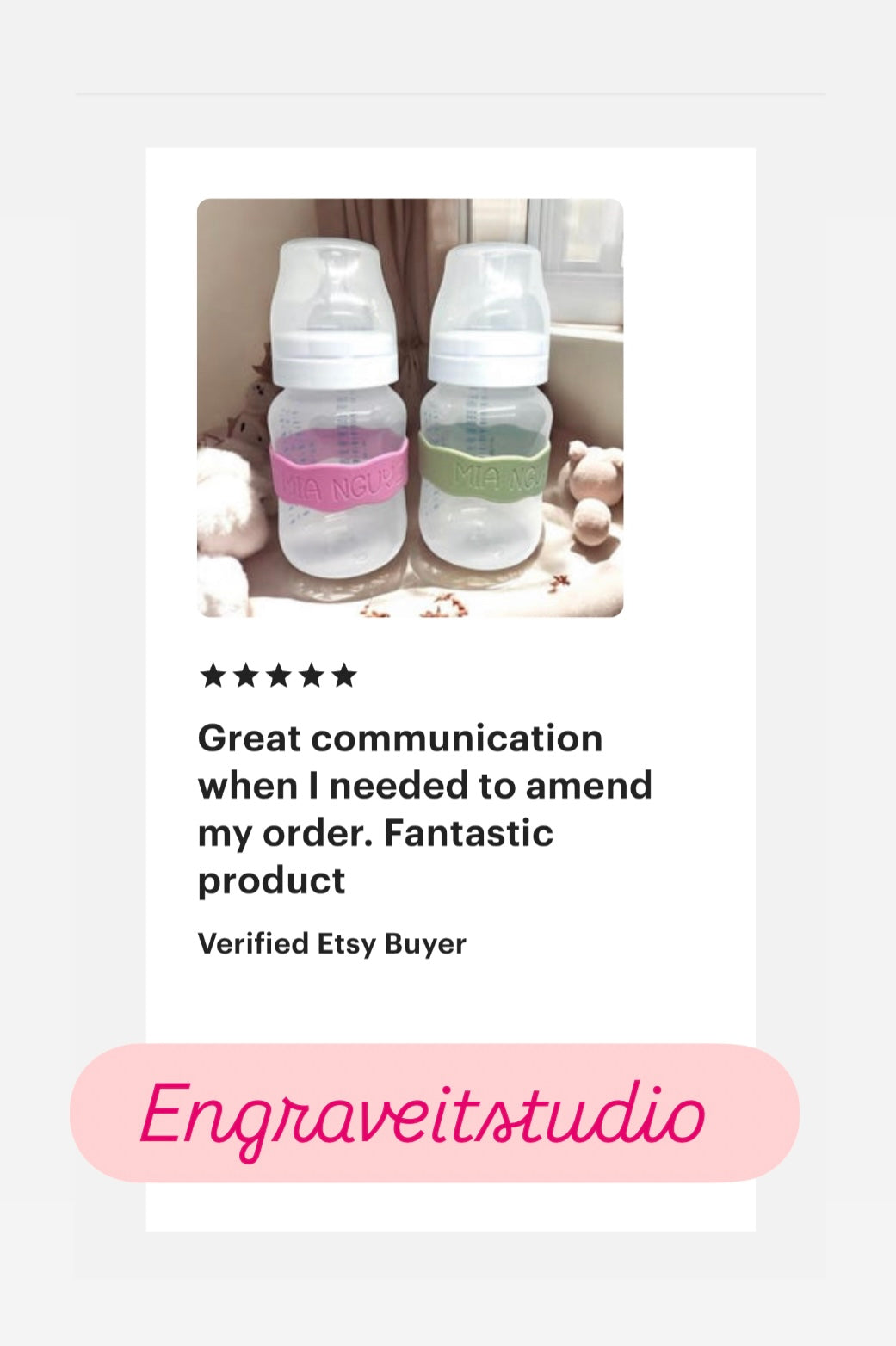 Personalised Silicone Bottle Bands | Custom Name Cup Labels for Kids | Sippy Cup & Water Bottle Name Bands | Daycare & School Gift