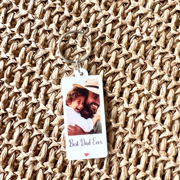 Father's Day Acrylic Photo Keyring | Gifts for Dad | Gifts for Pop