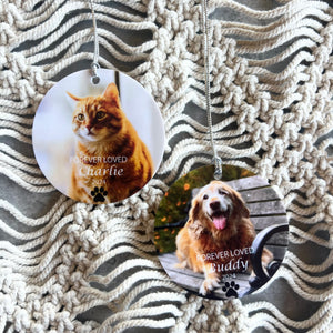 Custom Pet memorial Ornament Acrylic | Dog ornament | Cat Ornament