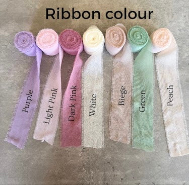 Personalised Small Pillar Candle Favour – Custom Acrylic Tag & Ribbon