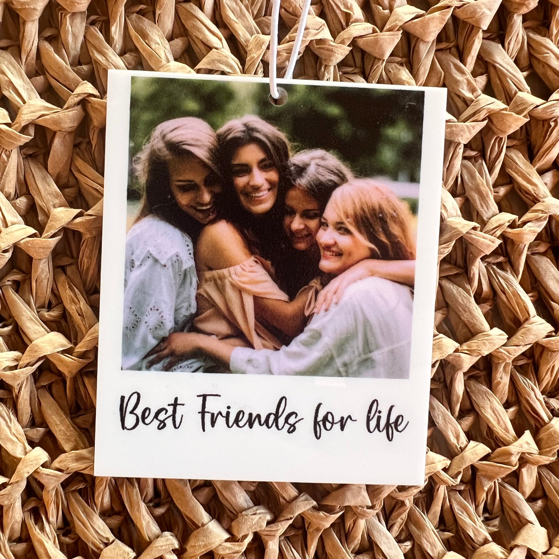 Personalised Photo Car Ornament Acrylic | Father’s Day | Gifts for him | Car Photo Tag | Car Ornament | Hanging Car Photo Gift | Wedding | Anniversary | Car Accessories