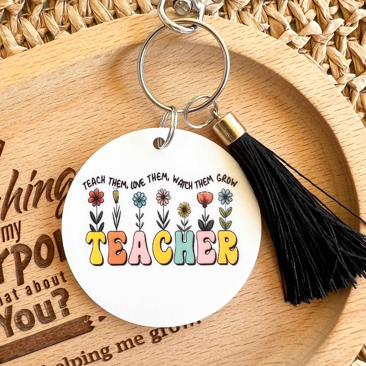 Keychains Teacheres Keychain Teacher Teacher Key Chain, Gift For Teacher, Keychain ...