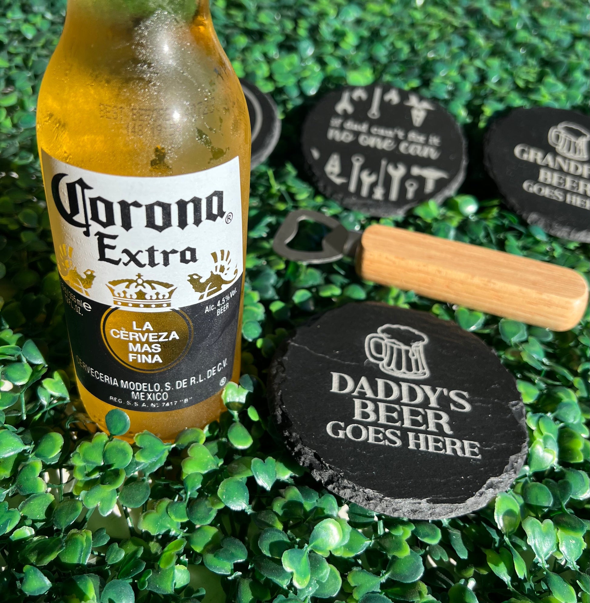 Engraved Slate Coaster for dad | etched coaster for grandpa | Gifts for dad | Gifts for Pa