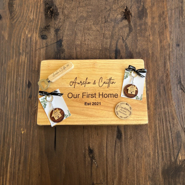 New Home House Warming Engraved Gift Pack