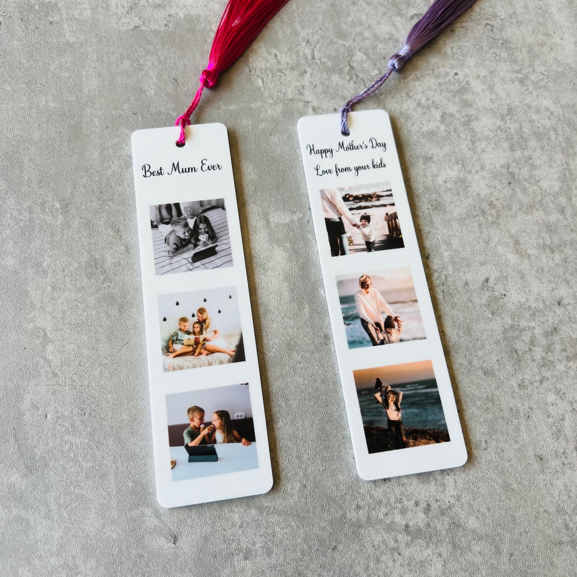 Personalised photo book mark | Gifts for mum | Mother's Day| book lover gifts