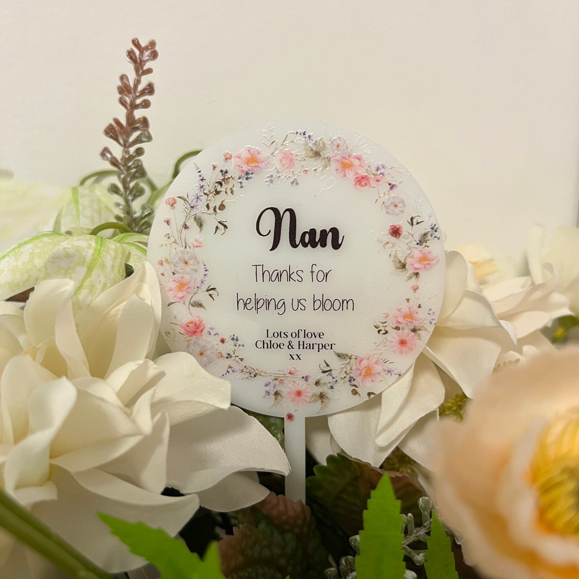 Plant markers for mum | Gifts for mum | Gifts for nan | Mother's Day