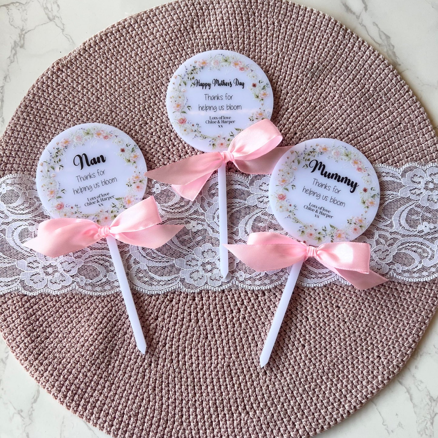 Plant markers for mum | Gifts for mum | Gifts for nan | Mother's Day