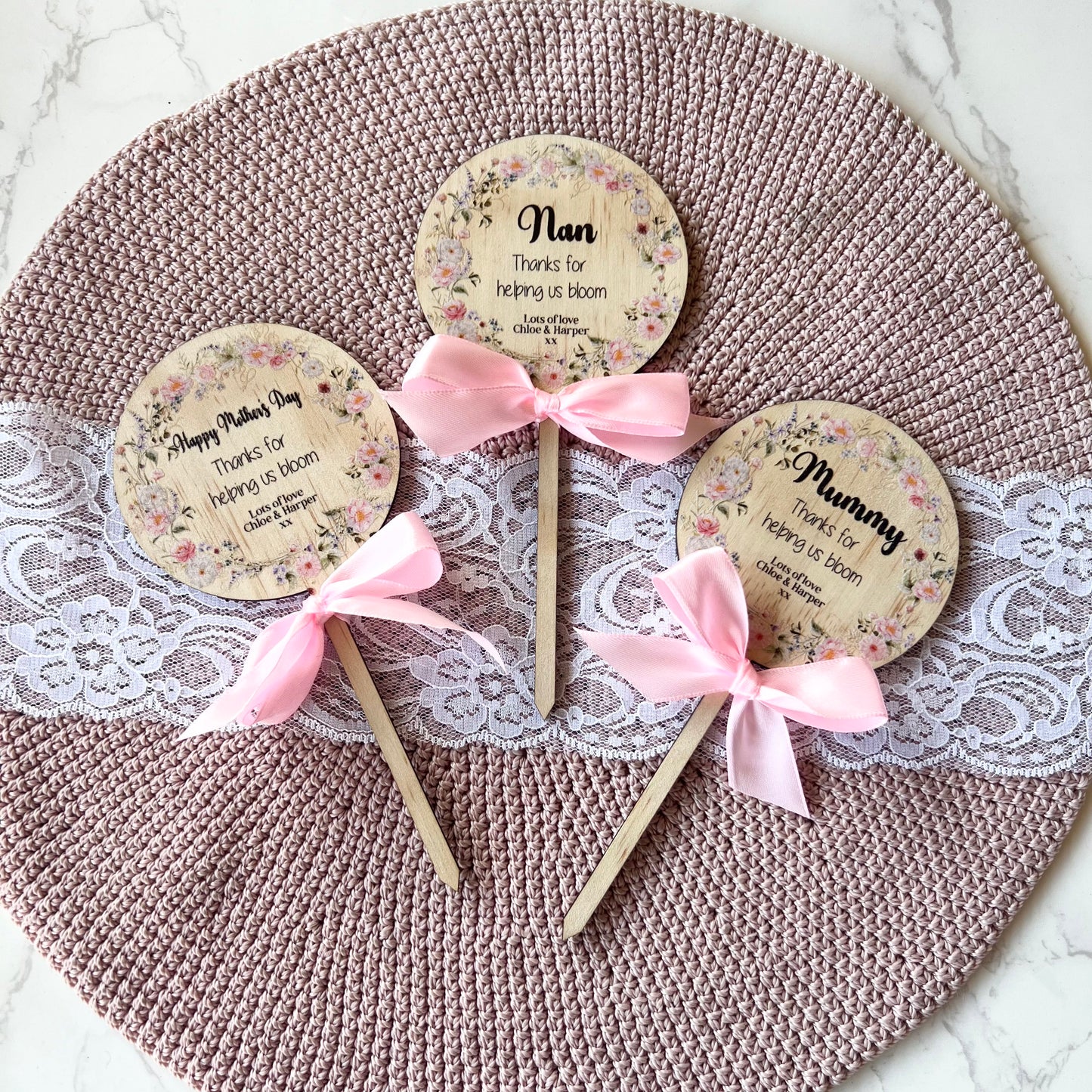 Plant markers for mum | Gifts for mum | Gifts for nan | Mother's Day