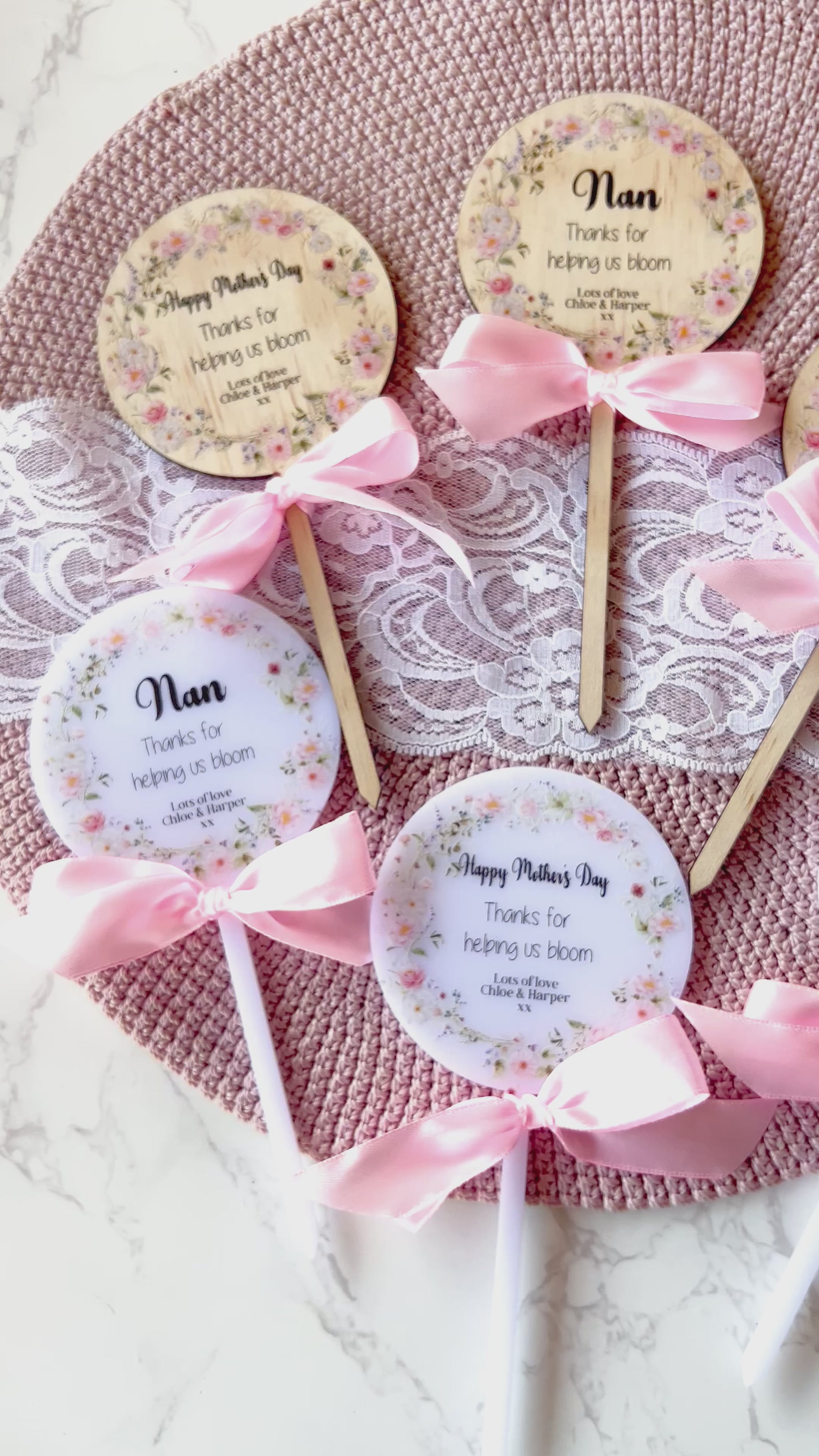 Plant markers for mum | Gifts for mum | Gifts for nan | Mother's Day