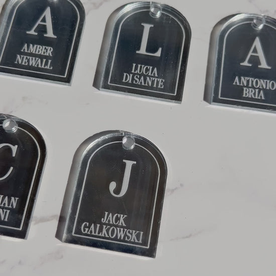 Acrylic Arch tags For favours | Baptism | Easter | Confirmation