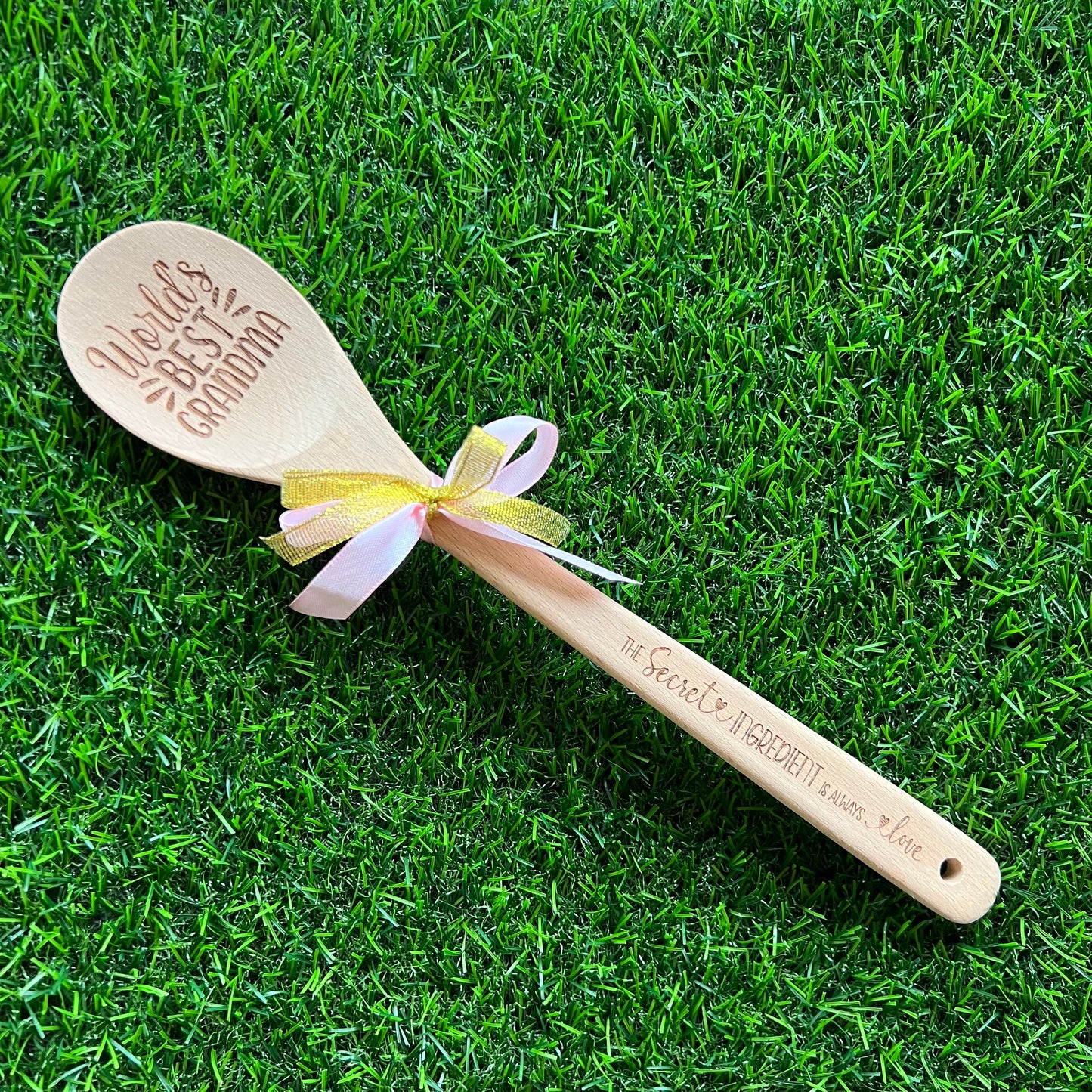 Personalised Wooden Spoon Grandma | Gifts for grandma | World's Best nan | First time Grandma | Mother's Day Gifts