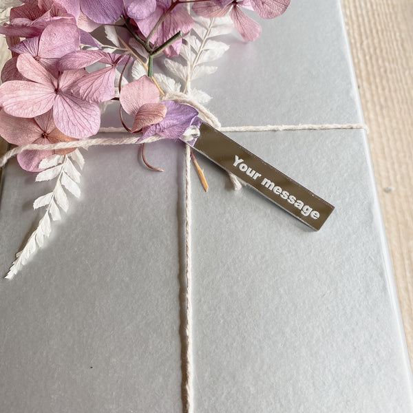 Personalised Favour Tag Sticks