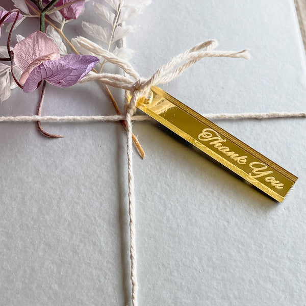 Personalised Favour Tag Sticks