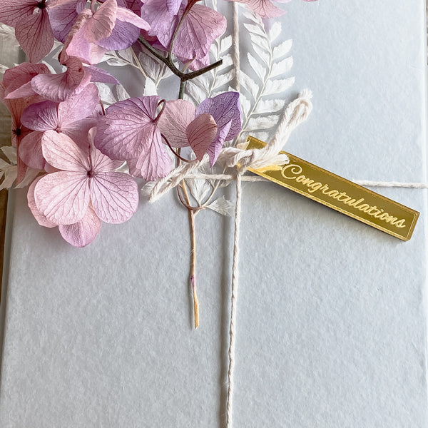 Personalised Favour Tag Sticks