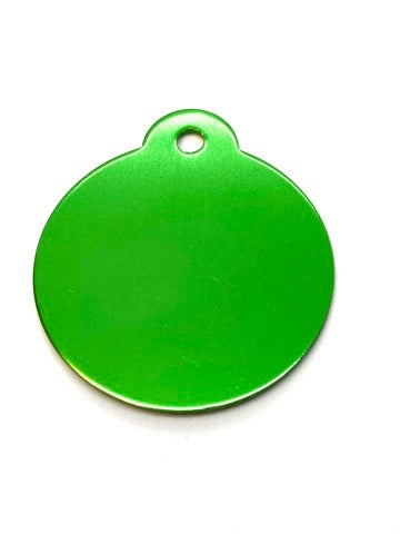 Personalised Large Round Pet Tags