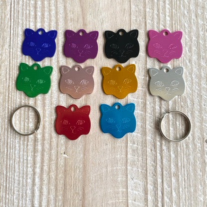 Plastic cat id clearance tags