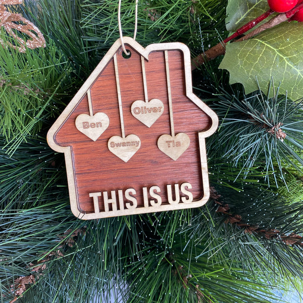 Family Home Keepsake Ornament