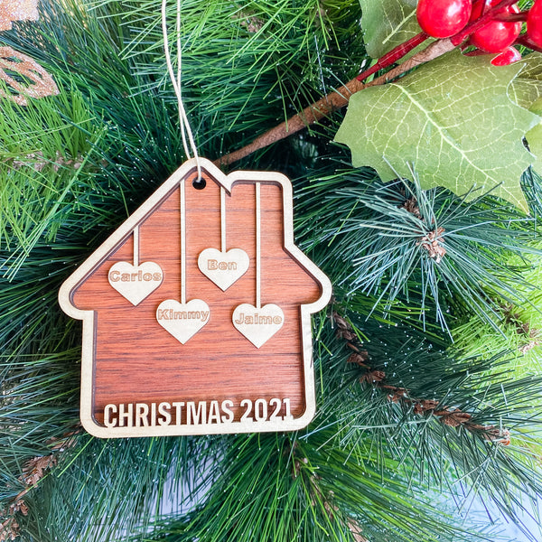 Family Home Keepsake Ornament