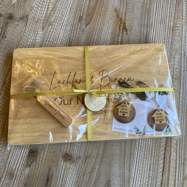 New Home House Warming Engraved Gift Pack