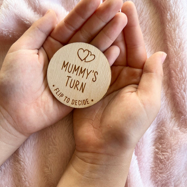 New parent decision coin| Novelty gift for new parents | Baby shower gift | new baby gifts | New parent gifts