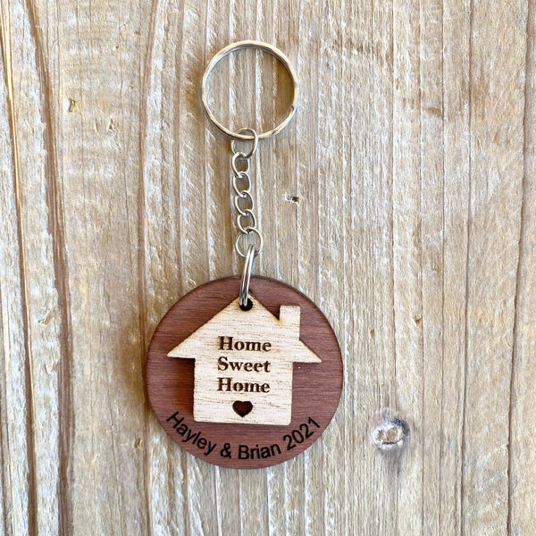 Our First Home Our New Home | Home Sweet Home | Wooden | New home | New home gift | New House | Gifts for homeowner