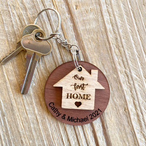 Our First Home Our New Home | Home Sweet Home | Wooden | New home | New home gift | New House | Gifts for homeowner