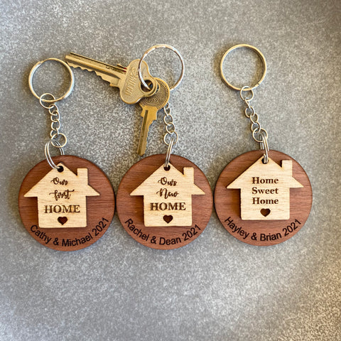 Our First Home Our New Home | Home Sweet Home | Wooden | New home | New home gift | New House | Gifts for homeowner