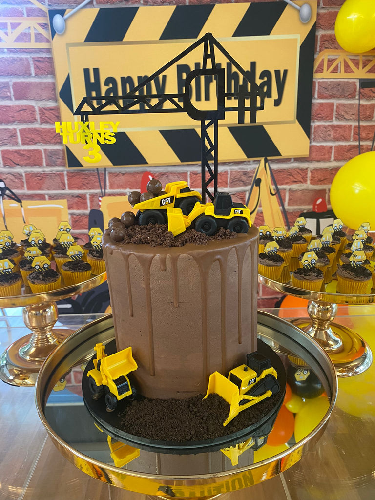 Nevperish 18 PCS Construction Cake Toppers Vehicles Cake Decoration Set  Excavator Tower Crane Cupcake Topper Traffic and Road Sign Decor Happy  Birthday Party Supplies Favors for Kids Boys : Amazon.in: Toys &