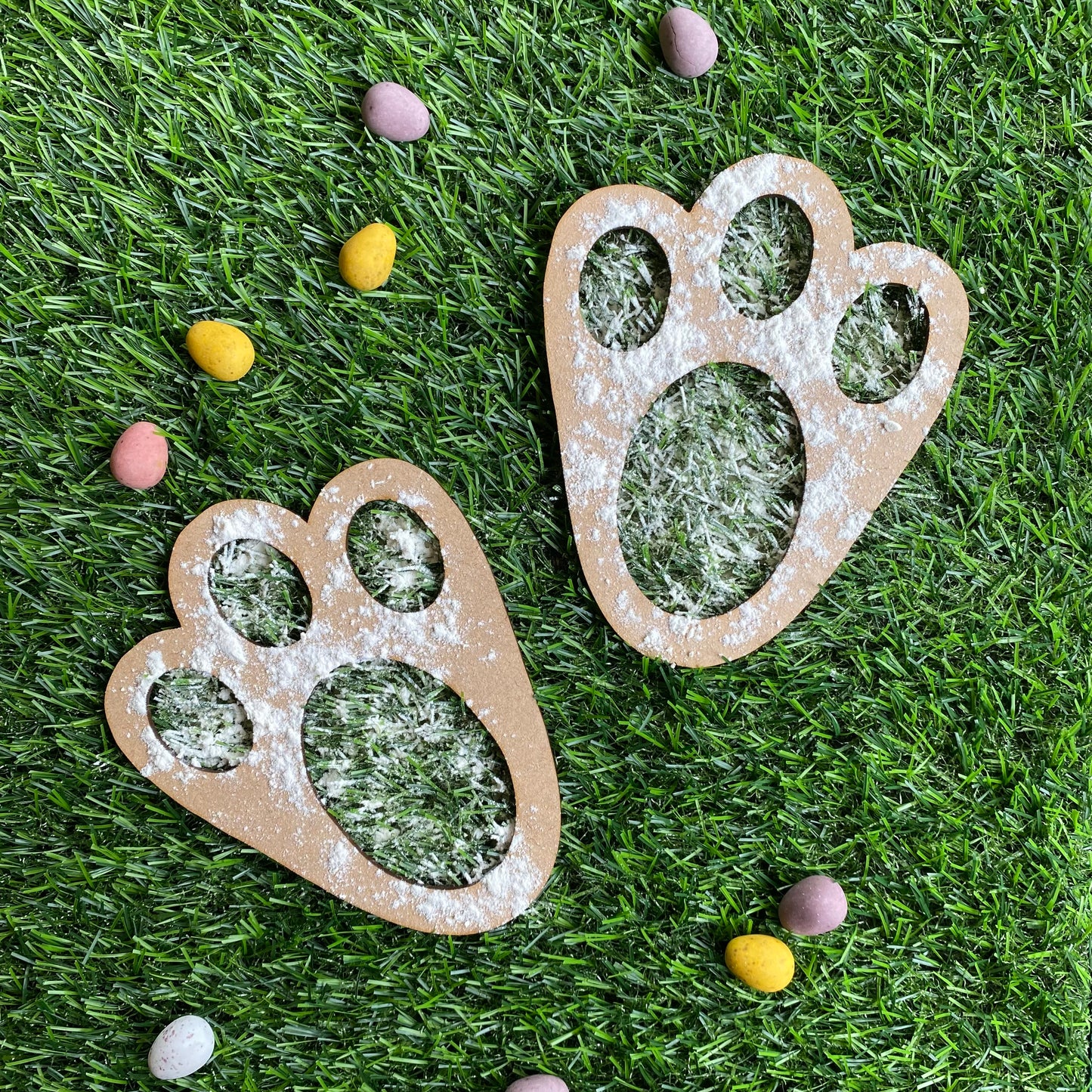 Easter Bunny,Easter Rabbit,Easter Eggs,Bunny Rabbit,Laser Cut File,Easter File,Laser File,Glowforge,Bunny Footprint,Bunny Paw Print,Easter Template,Bunny Feet Stencil