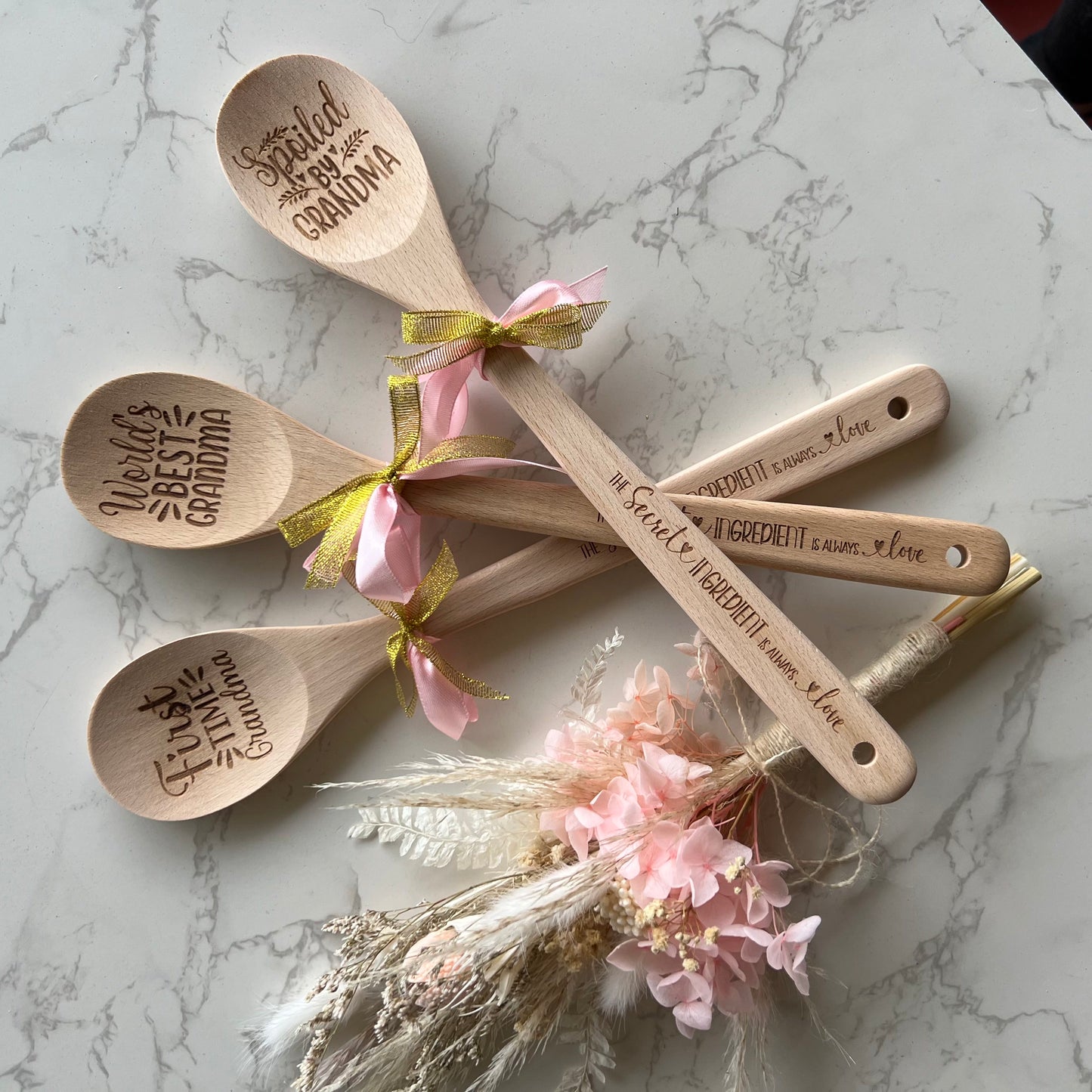 Personalised Wooden Spoon Grandma | Gifts for grandma | World's Best nan | First time Grandma | Mother's Day Gifts